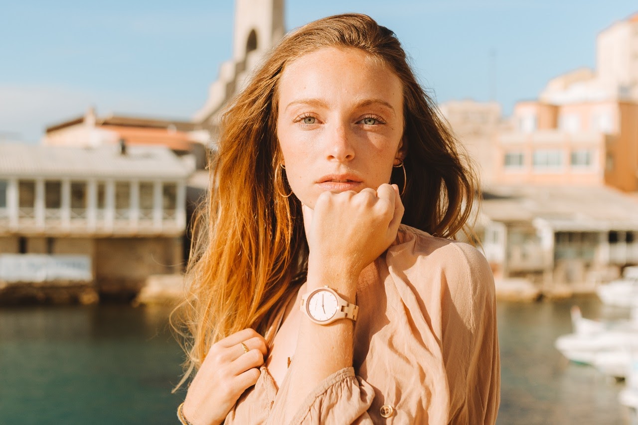 woman with wristwatch