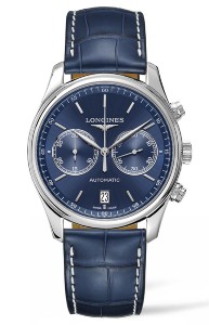 longines blue watch