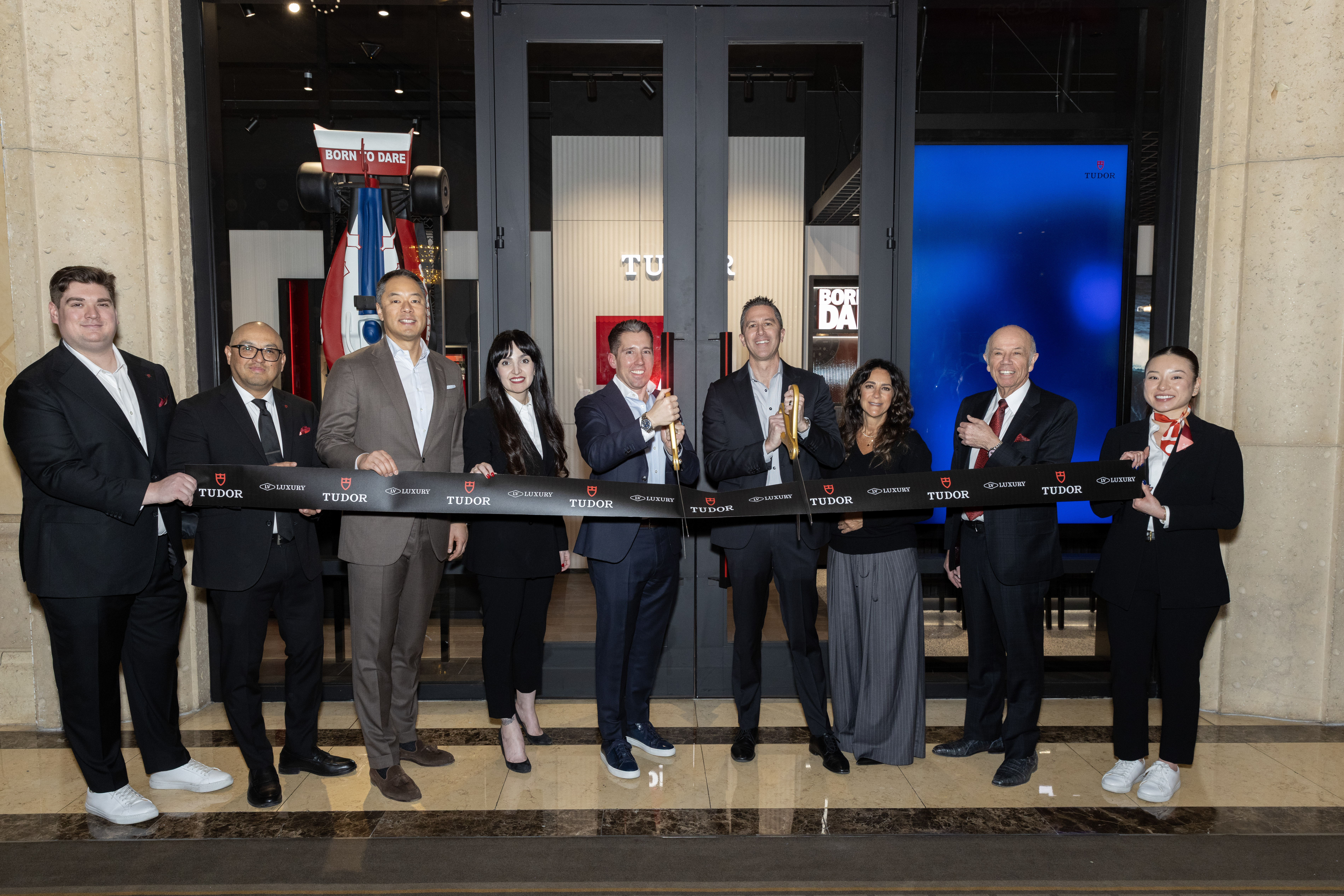 LV Luxury and TUDOR hosted a grand opening celebration on February 11, 2026, honoring the debut of the new TUDOR Boutique at The Palazzo Resort Las Vegas.