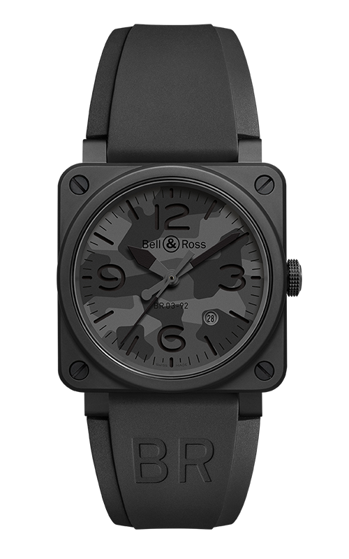Bell and Ross  Watch BR 03-92 Black Camo