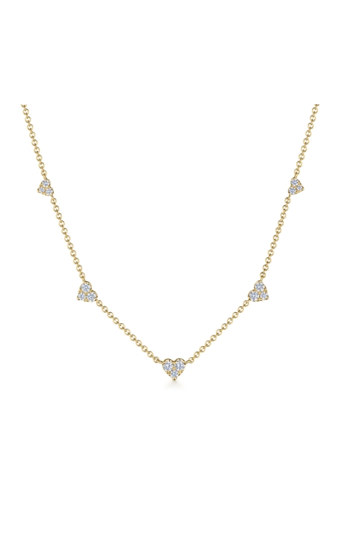 Kwiat Sunburst Necklace N-10157-0-DIA-18KY