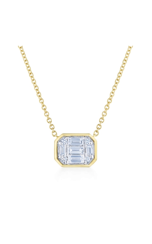 Kwiat Sunburst Necklace N-9929-0-DIA-18KY