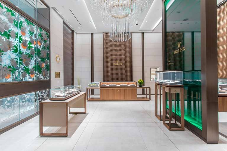 LV Luxury Jewelers Rolex Boutique Shop Image