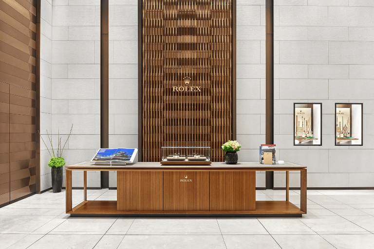 LV Luxury Jewelers Rolex Boutique Shop Image